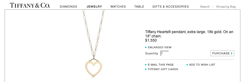 Tiffany Hearts
